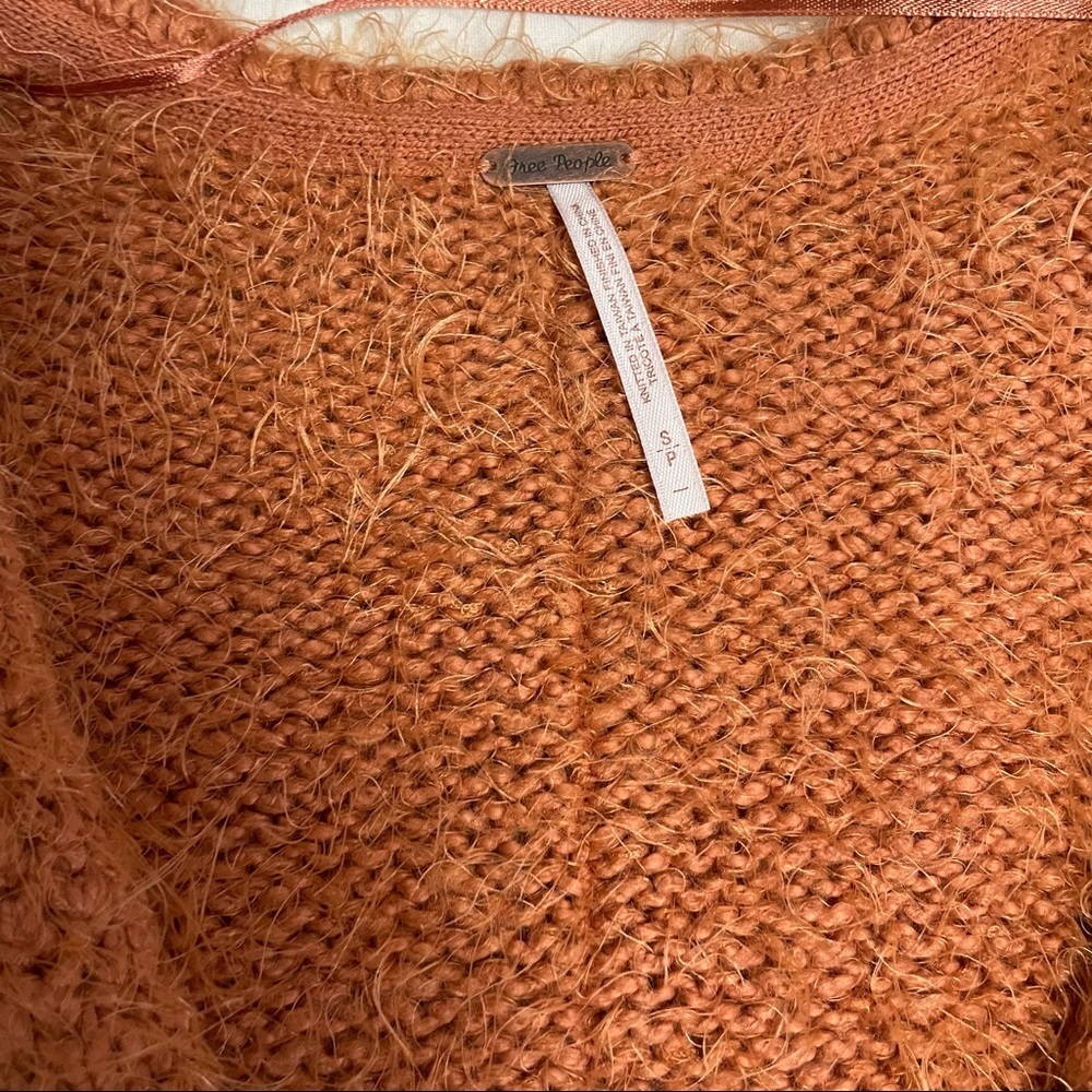 NWT New $148 Free People Nevermind Cider Oversized Cardigan Size S - Picture 12 of 12